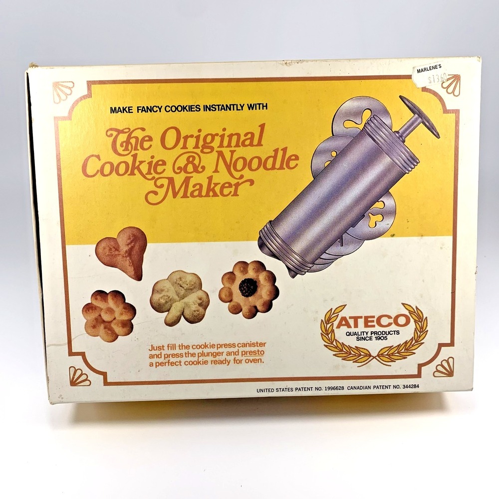 Vintage Ateco The Original Cookie & Noodle Maker‎ USA